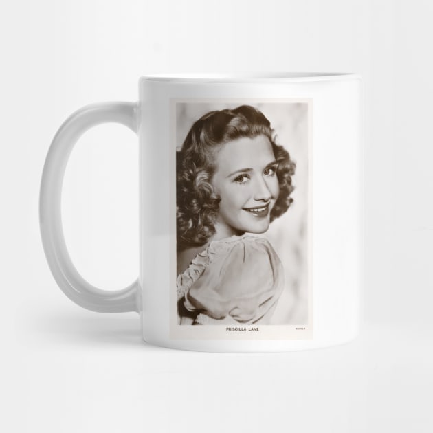 Actress Priscilla Lane by NEILBAYLIS